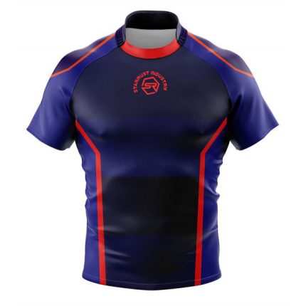 FULL-PRINTED RUGBY JERSEY